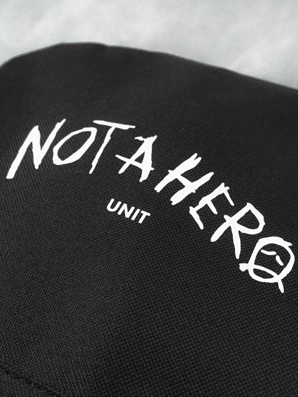 Unit: Рюкзак "Not a hero" черный