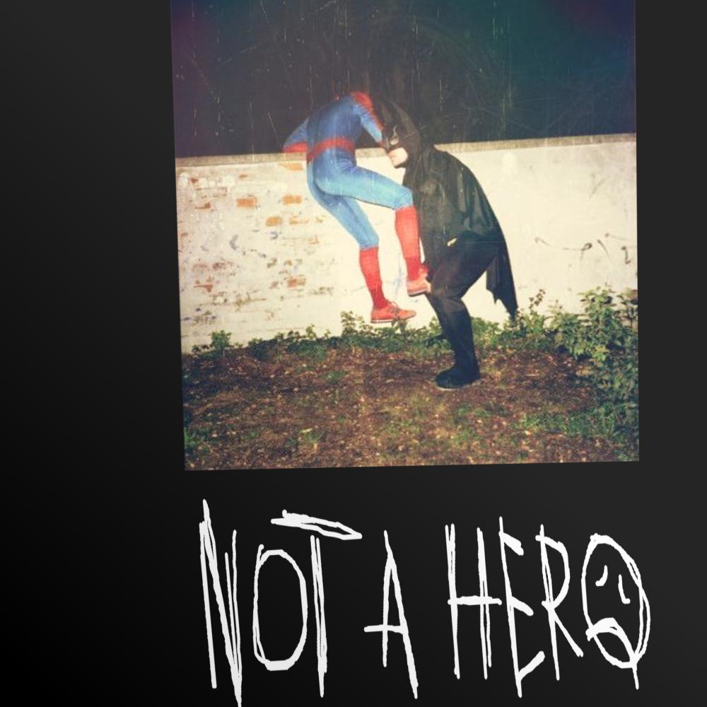 Unit: Футболка "Not a hero" черная