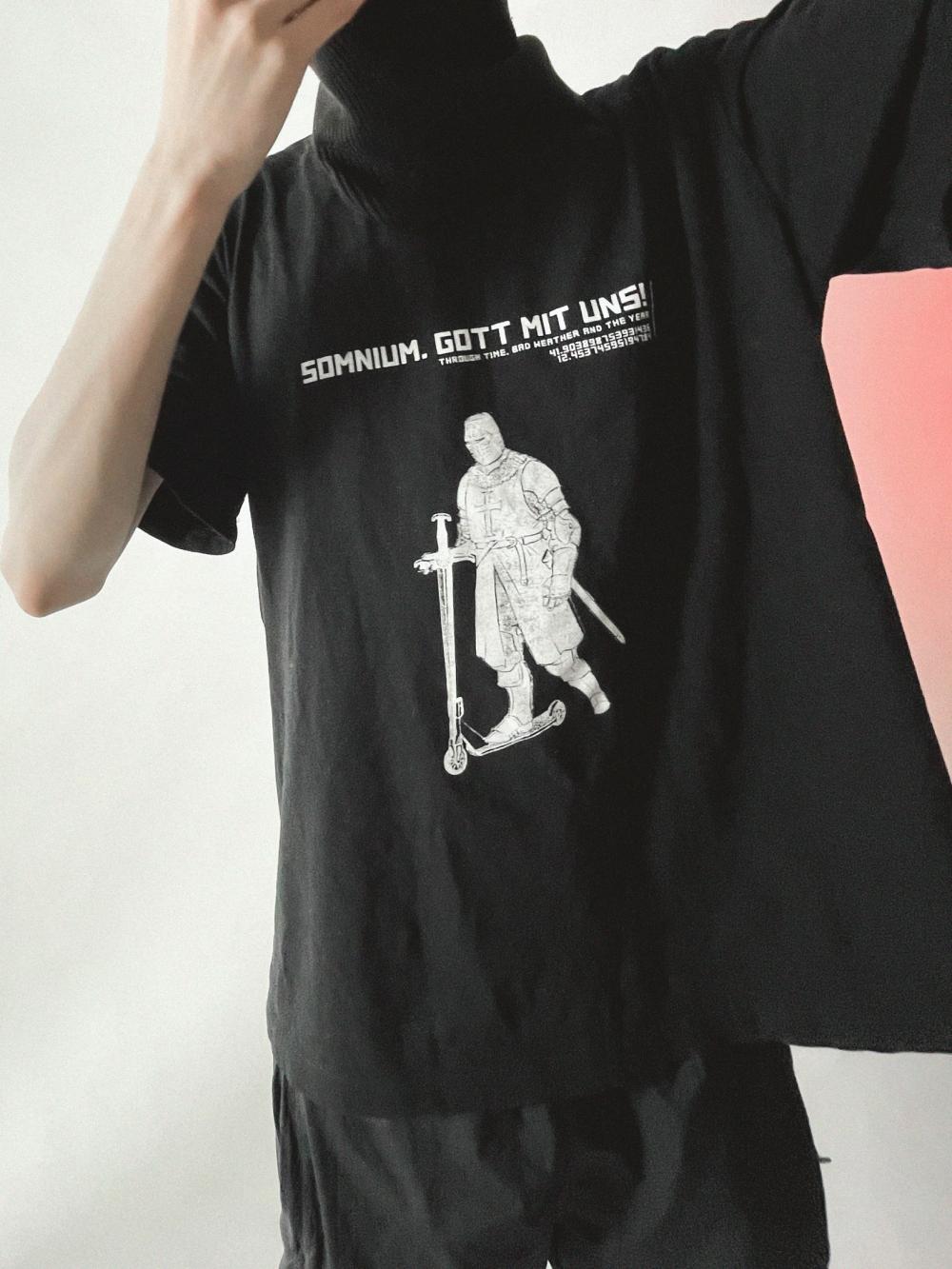 SMNM: Футболка "Gott mit uns" черная