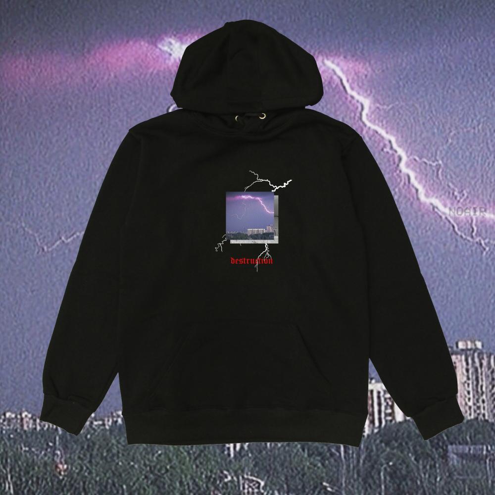 SMNM: Худи "Destruction" черное