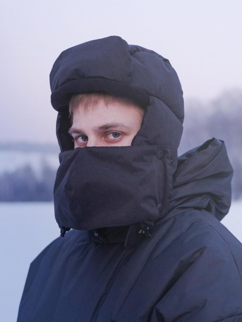 Ушанка "Заполярье" черная