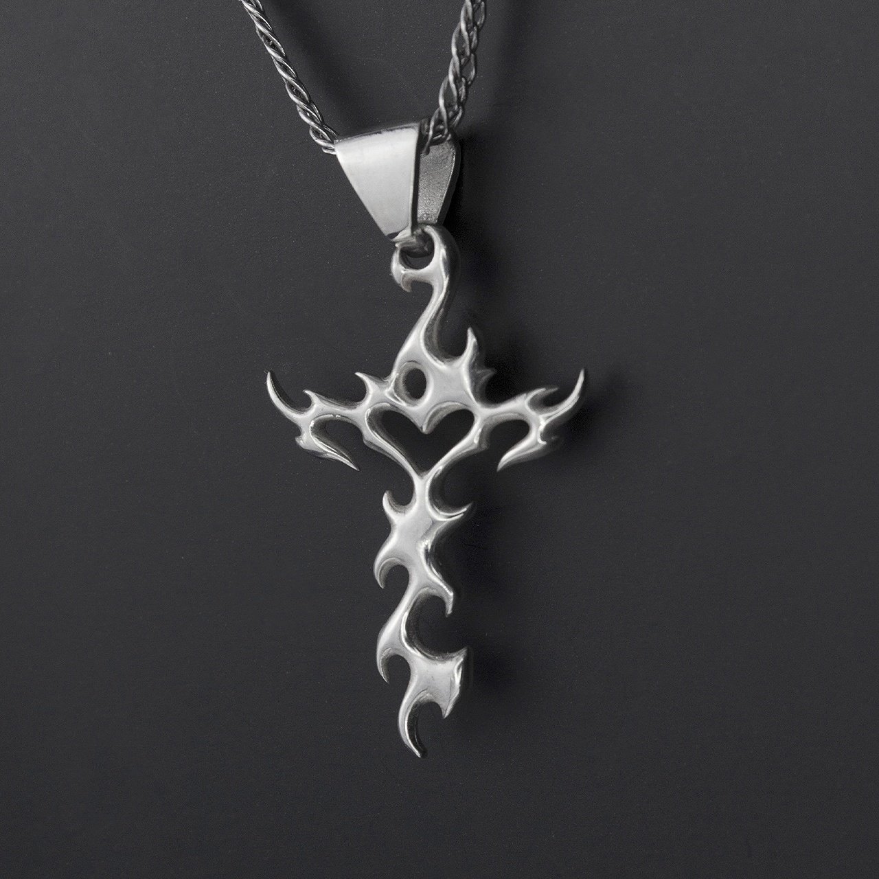 FORMA: Подвеска "Flame" серебро