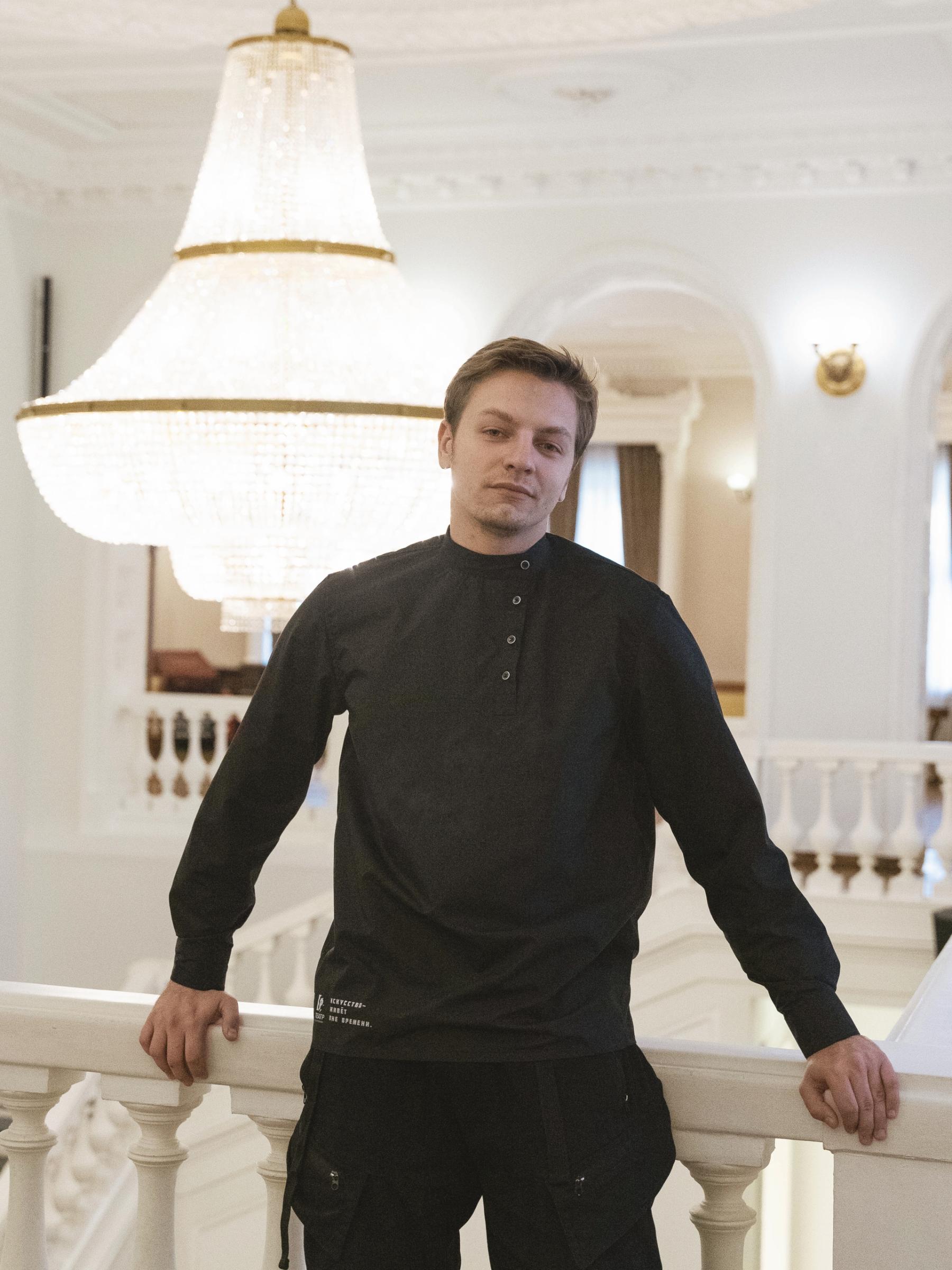 Колос Store: Косоворотка  "Вне времени "  Черная