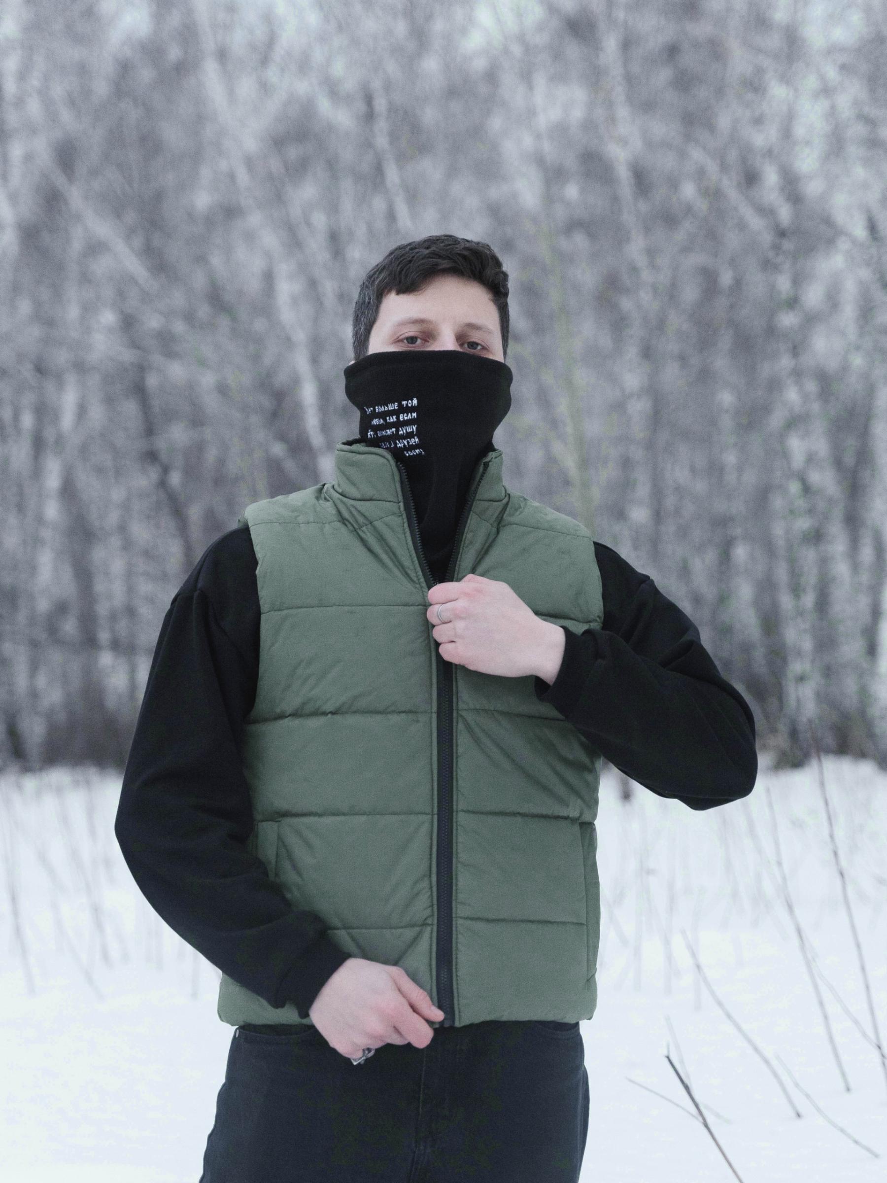 жилет утепленный "Базовый"  олива